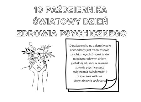 10 października - Światowy Dzień Zdrowia Psychicznego DLA RODZICÓW