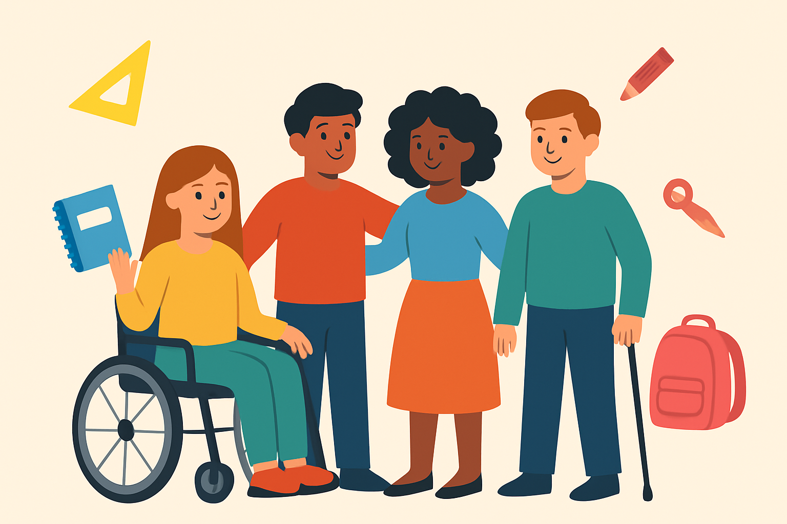 Dzień Osób z Niepełnosprawnościami – bądźmy razem, bądźmy wrażliwi, bądźmy otwarci.