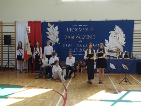 Uroczyste zakończenie roku szkolnego 2025/2026