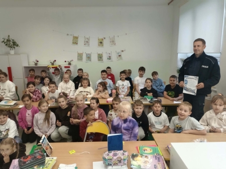 Spotkanie z funkcjonariuszem Policji 
